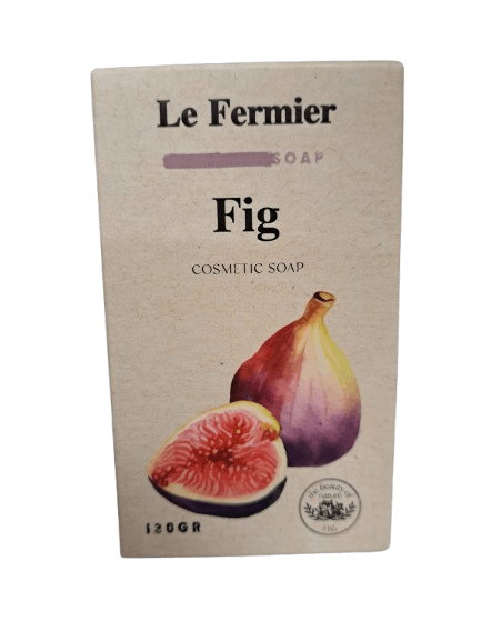 סבון קוסמטי | תאנה | פלומה ים המלח | מכיל 130 גר | Le Fermier |