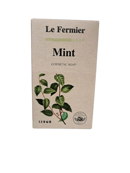 סבון קוסמטי | נענע | פלומה ים המלח | מכיל 130 גר | Le Fermier |