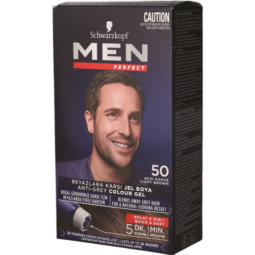 ג'ל צביעה | צבע חום בהיר | למראה טבעי | תוך 5 דקות | ללא אמוניה | פורמולה ייחודית | עדינה לשיער