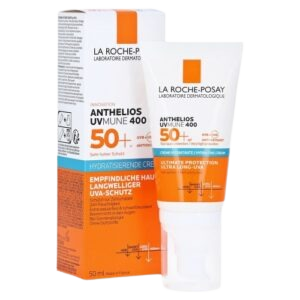 "קרם הגנה לפנים אנתליוס SPF 50+ ונוסחה הידרייטינג - 50 מ"ל - לה רוש פושה"