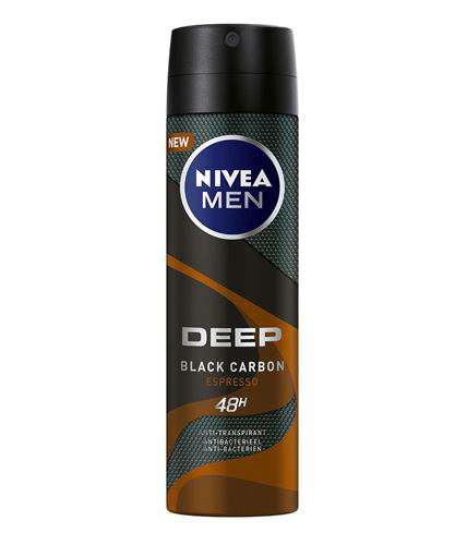 NIVEA MEN דאודורנט ספריי 48 שעות נוגד כתמים - מוצרי יופי וקוסמטיקה