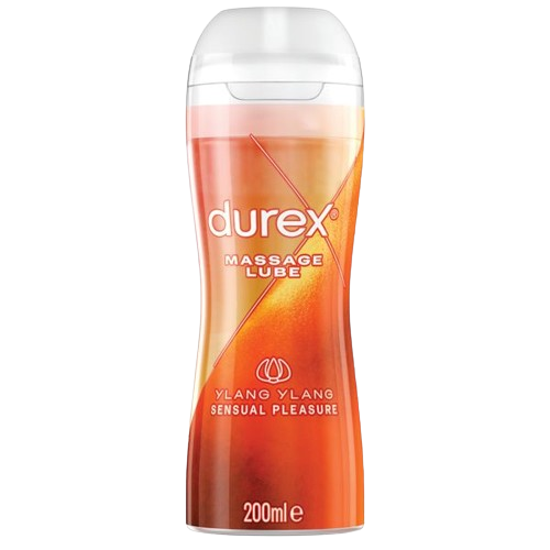 جل تدليك مُزلق 200 مل - مُعزز بزيت الإيلنغ إيلنغ | ديوركس