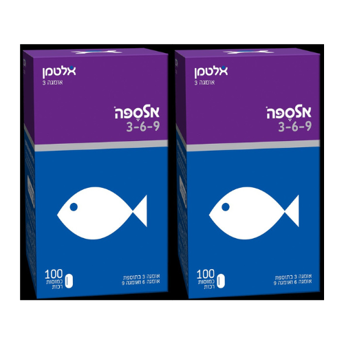 אלספה 3-6-9 אלטמן - מכיל 100 כמוסות | מבצע זוגי