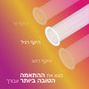 מבצע זוג - קונדומים דורקס Pleasure Me - עם צלעות רטט ונקודות חספוס לגירוי מוגבר - מכיל 20 יח' סה"כ -  DUREX
