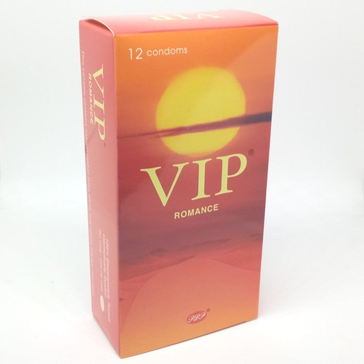 קונדומים VIP בטעם טרופי - מארז של 12 יחידות