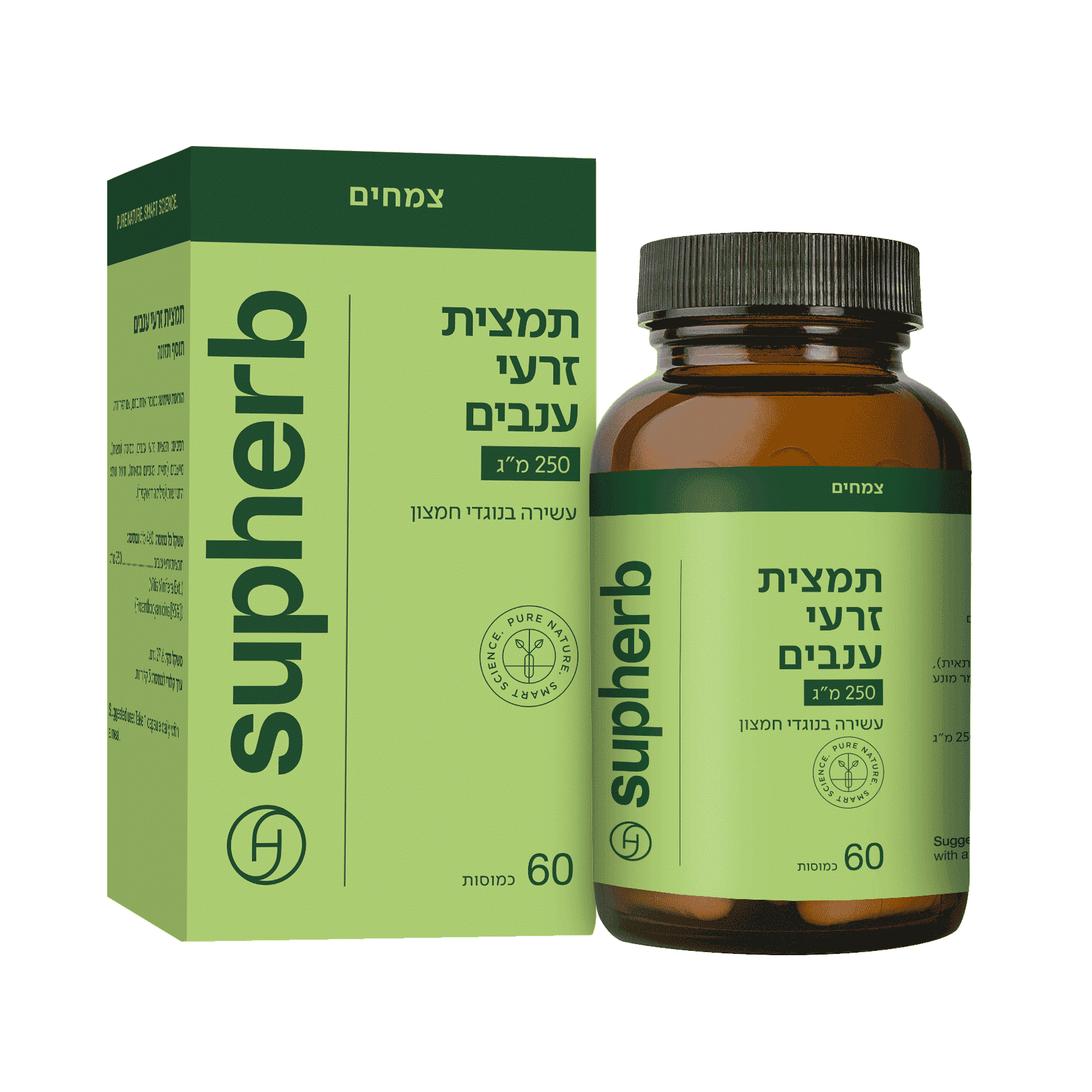 مستخلص بذور العنب | يحتوي على 60 كبسولة