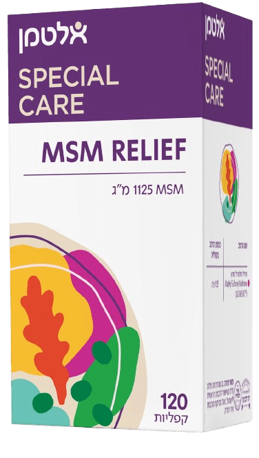 MSM RELIEF Altman - يحتوي على 1125 مجم - 120 قرصًا