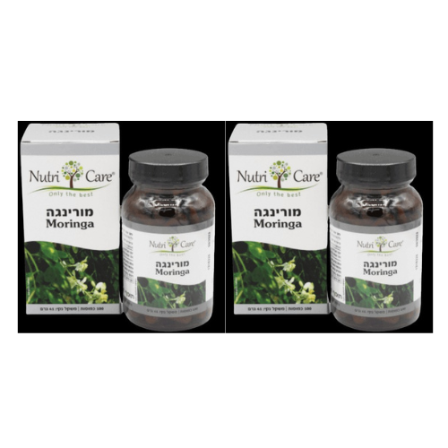 מורינגה | Moringa | מכיל 100 כמוסות | נוטרי קר | מבצע זוגי