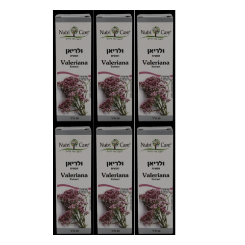 תמצית ולריאן - תוסף תזונה ל שינה ורוגע - 6 קופסאות | נוטרי קר