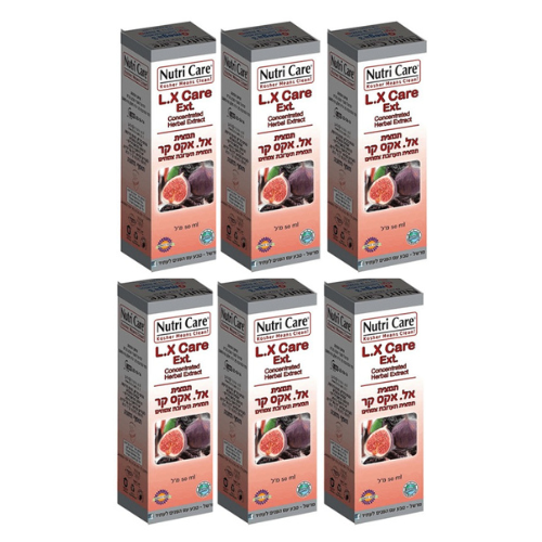مستخلص LXCare | مستخلصات مزيج الأعشاب | LXCare Ext | مستخلص أعشاب مركز | ٥٠ مل | Nutri Care | عرض خاص على ست عبوات
