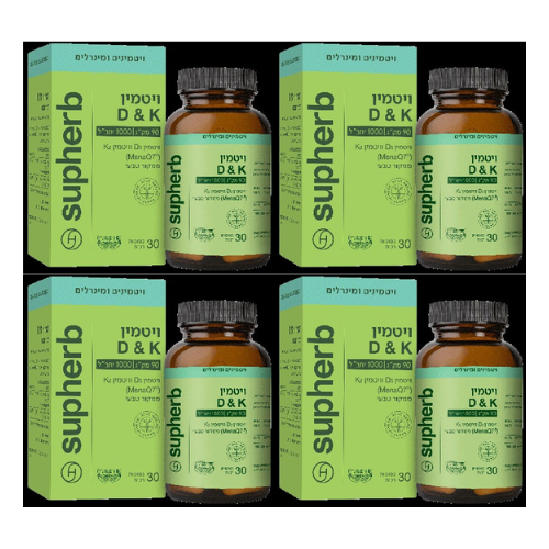 سوفا هيرب | فيتامين ك2 + د1000 | يحتوي على 30 كبسولة | تخفيضات رباعية