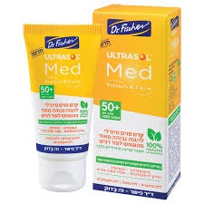 קרם פנים מינרלי SPF50+ לעור רגיש - 1 יחידה | ד"ר פישר