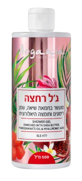 جل استحمام طبيعي للبشرة الحساسة بزبدة الشيا 500 مل - أرجانيا