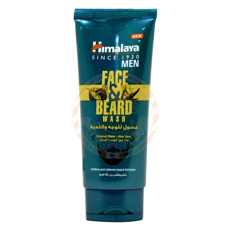جل تنظيف الوجه واللحية - يحتوي على ماء جوز الهند والصبار - هيمالايا