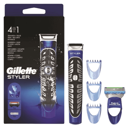 Gillette Styler | ג'ילט פיוז'ן פרוגלייד סטיילר | יחידה 1