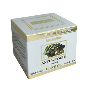 كريم مضاد للتجاعيد للوجه - زيت الزيتون - 50 مل