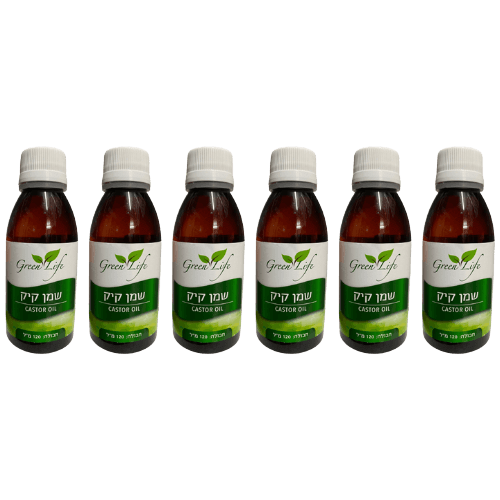 زيت الخروع الطبيعي - 6 عبوات للعناية بالبشرة من جرين لايف