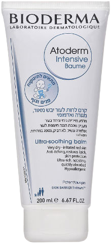 קרם לחות לעור יבש מאד מגורה ואדמומי -אטודרם אינטנסיב באום - מכיל 200 מ"ל | ביודרמה