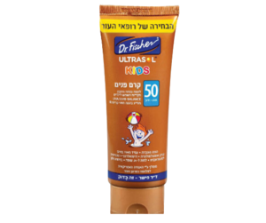 ד"ר פישר | Dr. Fischer  
ULTRASOL KIDS - הגנה גבוהה מ- SPF 50 לעור רגיש - 1 צינור