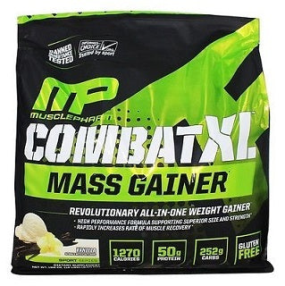 Combat XL Mass Gainer - MUSCLEPHARM | קומבט אקס.אל מאס גיינר 5.44 ק"ג בטעם עוגיות | מאסל פארם.