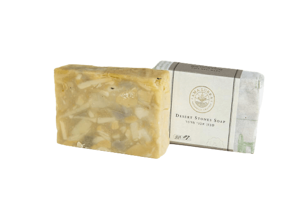 סבון פילינג טבעי - ניקוי עמוק לפנים, גוף ושיער - 100% שמן זית טבעי | אמה לורה