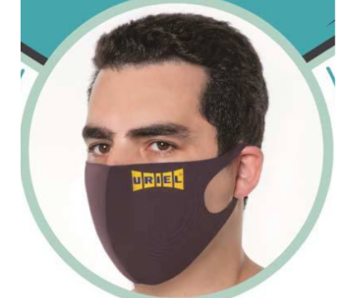 מסיכה / נשמית "סופי" רב שימושית לפנים | מידת מבוגרים | המנדפת זיעה ניתנת לכיבוס | אוריאל | URIEL