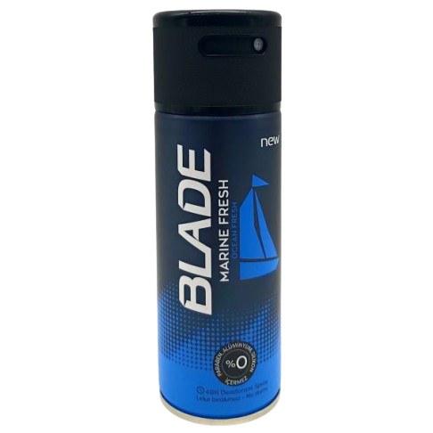 תרסיס ריח מרענן BLADE Marine Fresh - 150 מ"ל - מוצרי יופי וקוסמטיקה