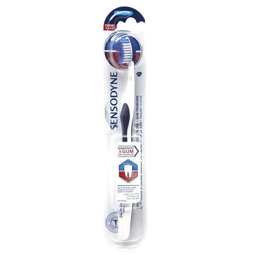 מברשת שיניים רכה לסensitivity & Gum – סנסודיין | SENSODYNE