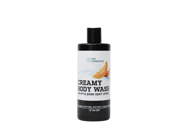 CREAMY BODY WASH 500 מ"ל - תחליב רחצה טבעוני עם חומצה היאלורונית וספירולינה, VED COSMETICS