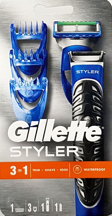 ستايلر ٣ في ١ | ستايلر ٣ في ١ | مقاوم للماء | طقم حلاقة | تشذيب وحلاقة وتحديد الحواف |