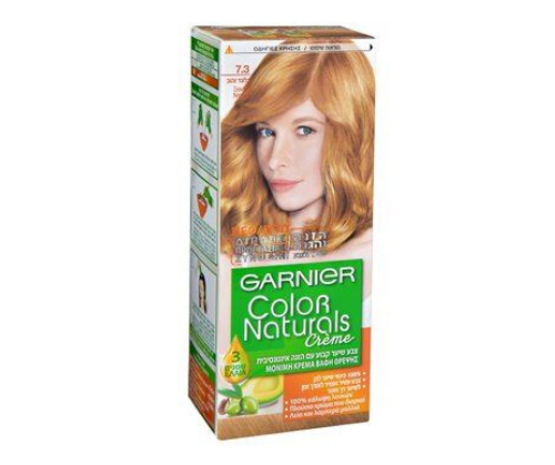 צבע שיער קבוע | גוון 7.3 בלונד זהוב | 20% תוספת מסכת הזנה לטיפוח השיער