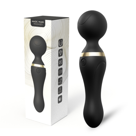 Magic Wand Massager - חוויית עיסוי מותאמת אישית בעיצוב ארגונומי | 1 יחידה - ג'יימס וונד