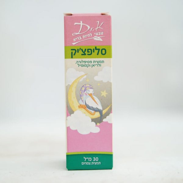 סליפצ'יק | תמצית פסיפלורה ולריאן וקמומיל | 30 מ"ל | ד"ר קיי