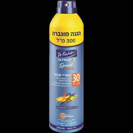الدكتور فيشر | الدكتور فيشر
 بخاخ واقي من الشمس ألتراسول SPF 30 - حماية مثالية للأنشطة الرياضية في الشمس - 300 مل