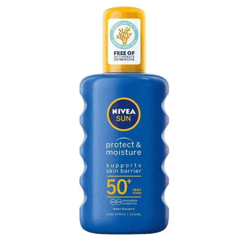 ניוויאה סאן | מכיל 200 מ"ל | Nivea Sun | ניוואה ספריי הגנה עם מקדם הגנה + SPF 50 |