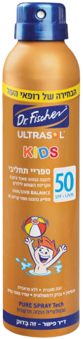 بخاخ واقي من الشمس SPF 50 للأطفال - دكتور فيشر