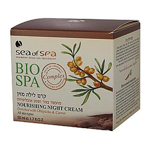 קרם לילה מזין - ביו ספא - sea of spa