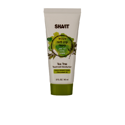 קרם לחות טיפולי עץ התה - 60 מ"ל | SHAVIT