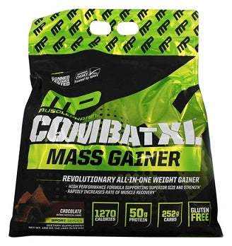 Combat XL Mass Gainer - 5.44 KG מאסל פארם כשר - שוקולד