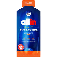 جل طاقة بنكهة البرتقال - ١١٧ مل | ٢٤ وحدة شاملة | ALLIN