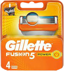 جيليت | فاشون 5 | باور | تحتوي على 4 شفرات حلاقة