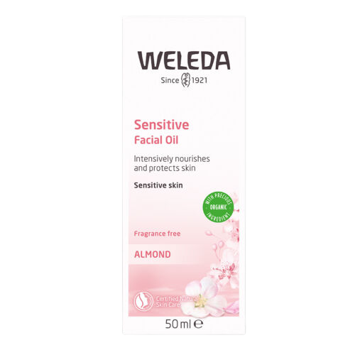 וולדה | שמן שקדים | מרגיע לפנים | מכיל 50 מ"ל