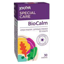 BioCalm | كبسولات عشبية، أحماض أمينية وفيتامينات ب | يحتوي على 30 كبسولة | ألتمان