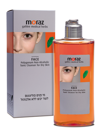 מי פנים פוליגונום לעור יבש מורז | moraz