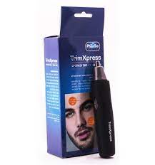 TrimXpress | ماكينة تشذيب شعر احترافية | الأنف والأذن | تشذيب سريع وسهل وآمن | طراز AT-5260 | آلية شفرة من الفولاذ المقاوم للصدأ لاستخدام مريح وآمن |