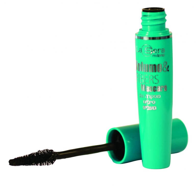 מסקרה עם סיבים לעיבוי ריסים - 1 יחידה | La Esora