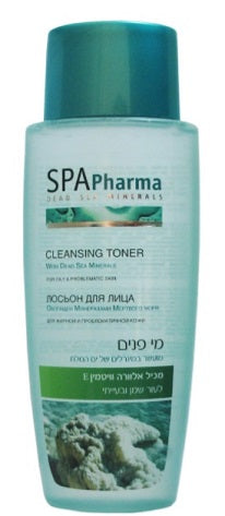 מי פנים לעור שמן ובעייתי ספא פארמה - 260 מ"ל