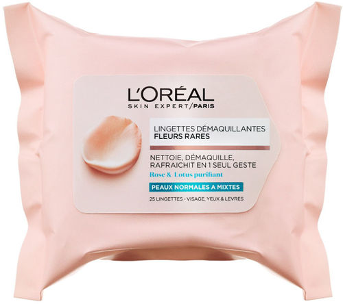 مناديل إزالة المكياج من رير فلاورز للبشرة العادية