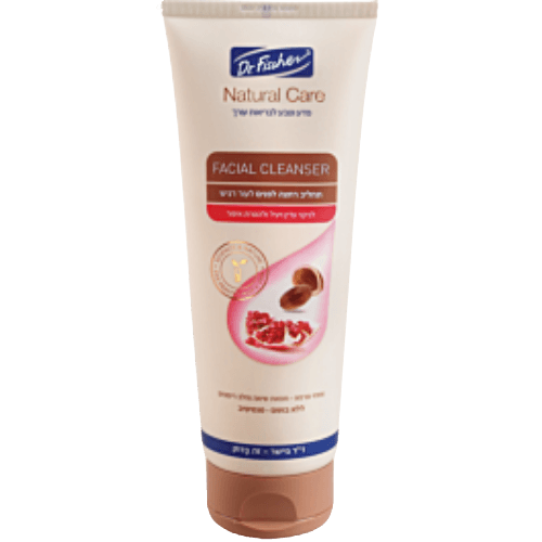 דוקטור פישר | נטורל קר | 200מ"ל | תחליב רחצה לפנים | לעור רגיש | Facial Cleanser