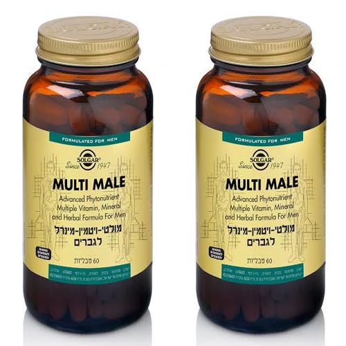 فيتامينات متعددة للرجال - 60 كبسولة لدعم الصحة العامة، سولجار